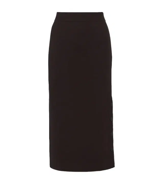 Max Mara Wool and cashmere midi skirt