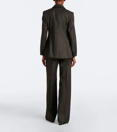 Max Mara Virgin wool wide leg pants | Thumbnail 2 Max Mara Virgin wool wide leg pants | Thumbnail 2