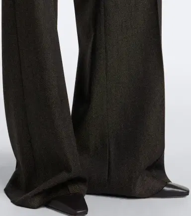 Max Mara Virgin wool wide leg pants | Thumbnail 6 Max Mara Virgin wool wide leg pants | Thumbnail 6