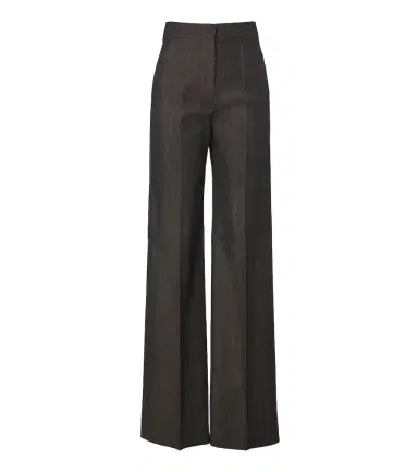 Max Mara Virgin wool wide leg pants | Thumbnail 1 Max Mara Virgin wool wide leg pants | Thumbnail 1