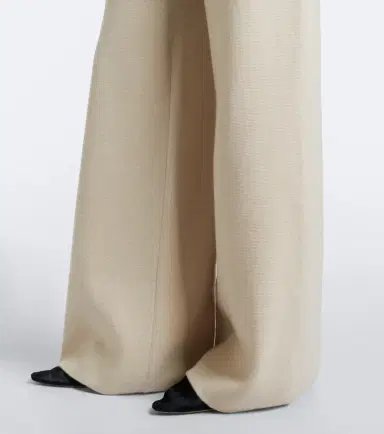 Max Mara Wool and cashmere wide-leg pants | Thumbnail 4