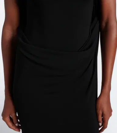 Sportmax Draped jersey maxi dress | Thumbnail 4 Sportmax Draped jersey maxi dress | Thumbnail 4