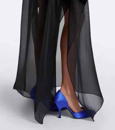 Sportmax Silk-trimmed knitted maxi skirt | Thumbnail 2 Sportmax Silk-trimmed knitted maxi skirt | Thumbnail 2