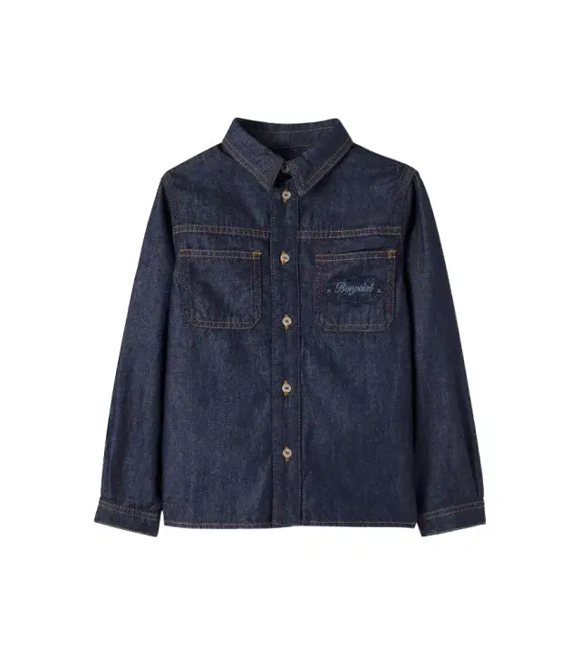Bonpoint Cotton denim overshirt
