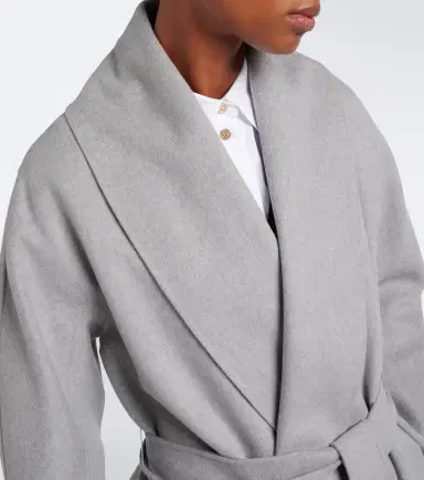'S Max Mara 'S Max Mara Virgin wool wrap coat | Thumbnail 5 'S Max Mara 'S Max Mara Virgin wool wrap coat | Thumbnail 5