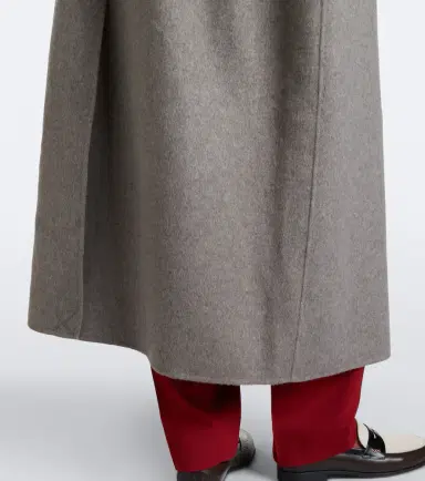The Frankie Shop Leroy reversible wool-blend wrap coat | Thumbnail 3