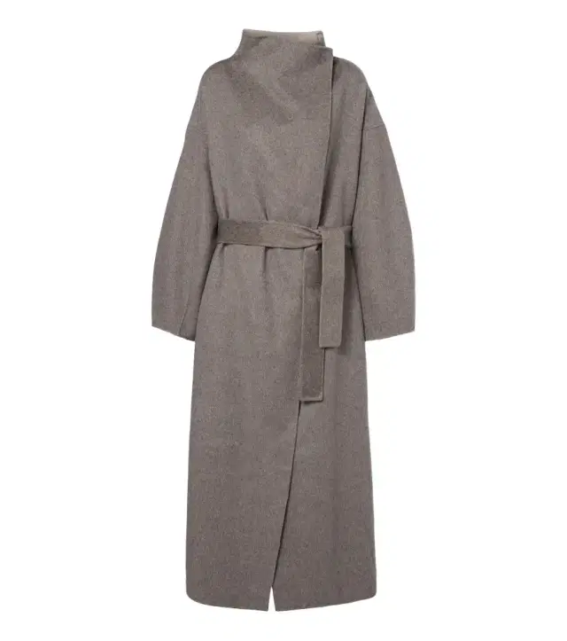 The Frankie Shop Leroy reversible wool-blend wrap coat