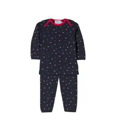 Bonpoint x Maison Kitsuné printed cotton T-shirt and pants set | Thumbnail 1