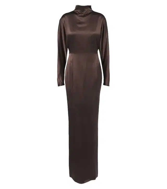 Max Mara Silk satin gown