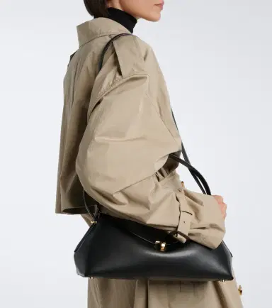 TOTEME T-Lock Small leather shoulder bag | Thumbnail 4