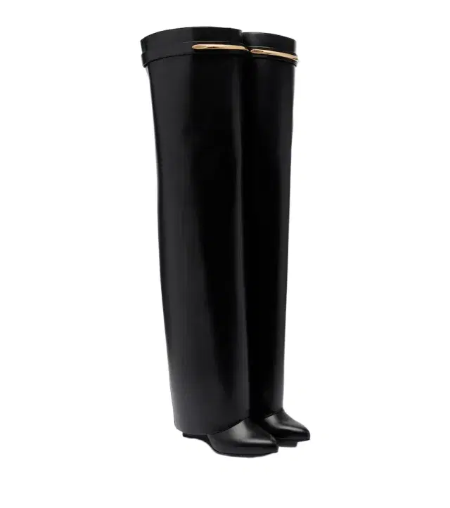 Shark Pinch leather over-the-knee boots