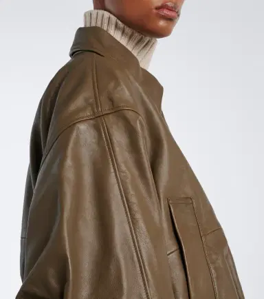 RÓHE Róhe Leather blouson jacket | Thumbnail 4