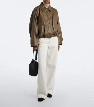 RÓHE Róhe Leather blouson jacket | Thumbnail 6