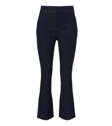 Veronica Beard Kimra cropped flared jeans | Thumbnail 1