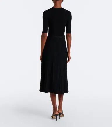 Veronica Beard Elthea belted ribbed-knit midi dress | Thumbnail 4 Veronica Beard Elthea belted ribbed-knit midi dress | Thumbnail 4
