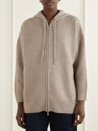 Arch4 Isolde Hooded Cashmere Zip-up Cardigan | Thumbnail 3 Arch4 Isolde Hooded Cashmere Zip-up Cardigan | Thumbnail 3