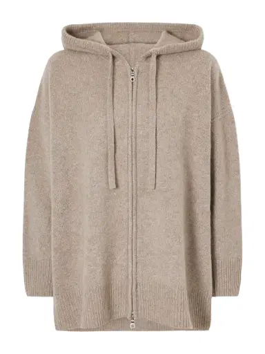 Arch4 Isolde Hooded Cashmere Zip-up Cardigan | Thumbnail 1 Arch4 Isolde Hooded Cashmere Zip-up Cardigan | Thumbnail 1