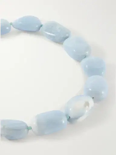 Lizzie Fortunato Sea And Sky Gold-plated Amazonite And Opal Necklace | Thumbnail 3