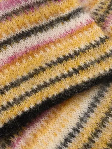 Isabel Marant Mouna Striped Mohair-blend Scarf | Thumbnail 4