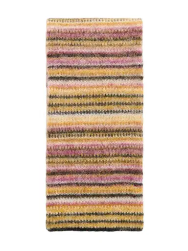 Isabel Marant Mouna Striped Mohair-blend Scarf | Thumbnail 1