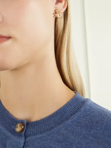 Vivienne Westwood Simonetta Gold-tone Earrings | Thumbnail 2