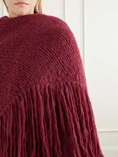 Gabriela Hearst Lauren Fringed Cashmere Wrap | Thumbnail 4