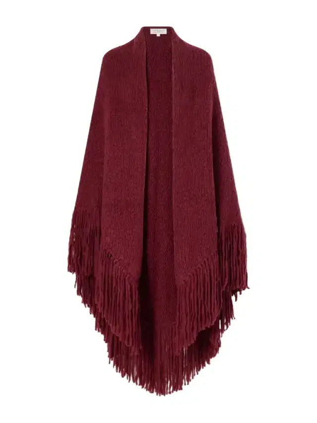 Gabriela Hearst Lauren Fringed Cashmere Wrap
