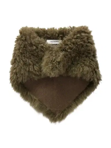 Yves Salomon Shearling And Wool Scarf | Thumbnail 1