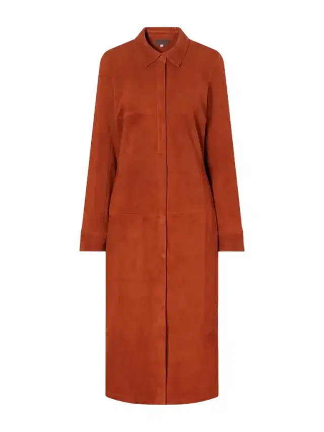 STOULS Becky Suede Midi Dress