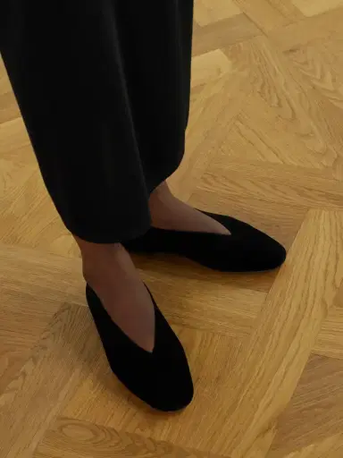 Le Monde Béryl Olympia Cotton-velvet Flats | Thumbnail 2 Le Monde Béryl Olympia Cotton-velvet Flats | Thumbnail 2