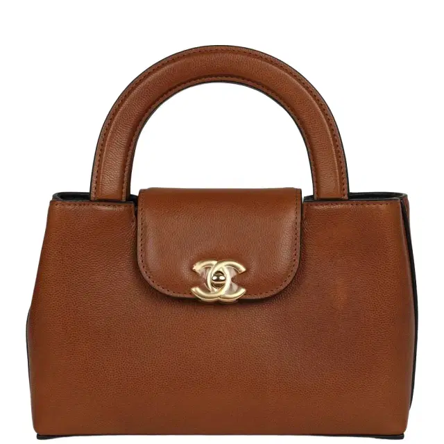 Chanel Chanel Small Kelly Shopper Camel Caviar Gold Hardware