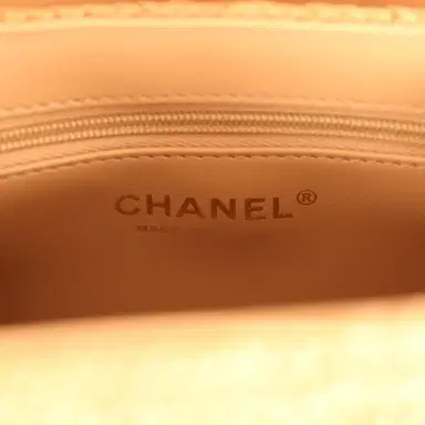 Chanel Chanel Small Kelly Shopper Dark Beige Raffia Brushed Gold Hardware | Thumbnail 9 Chanel Chanel Small Kelly Shopper Dark Beige Raffia Brushed Gold Hardware | Thumbnail 9