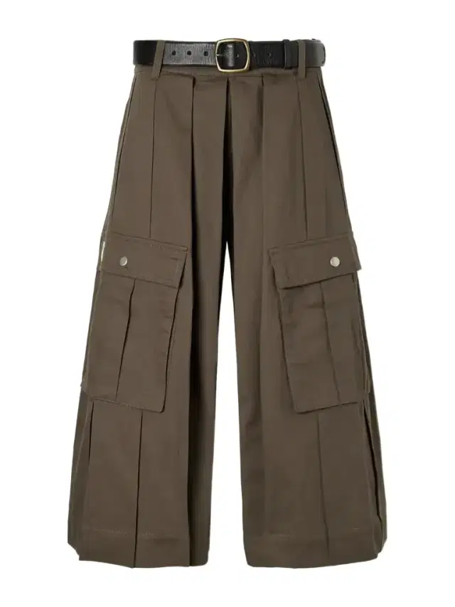 Sea Tristan Mid-rise Pleated Cotton-poplin Wide-leg Pants