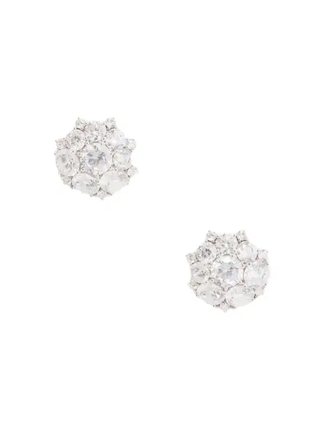 Completedworks The Many‐headed Hydra Rhodium-plated Recycled Sterling Silver Zirconia Earrings