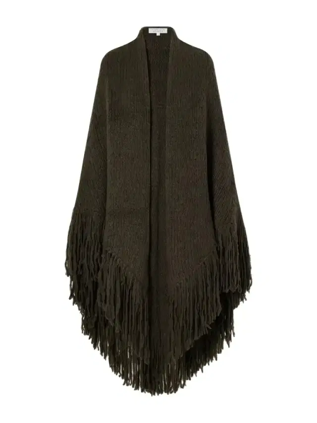 Gabriela Hearst Lauren Fringed Cashmere Wrap