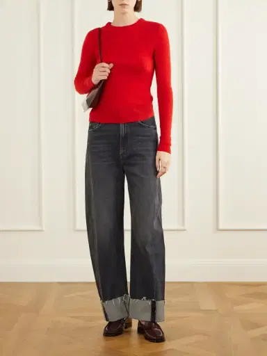 Citizens of Humanity Alessia Ribbed Wool And Cashmere-blend Sweater | Thumbnail 2