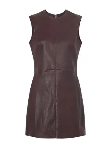 STOULS Dollie Paneled Leather Mini Dress | Thumbnail 1 STOULS Dollie Paneled Leather Mini Dress | Thumbnail 1