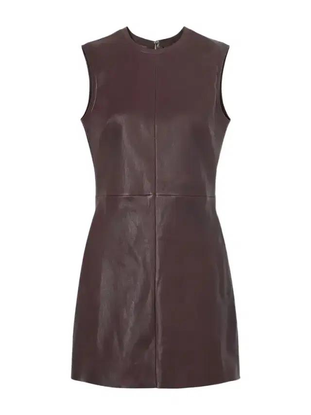 STOULS Dollie Paneled Leather Mini Dress
