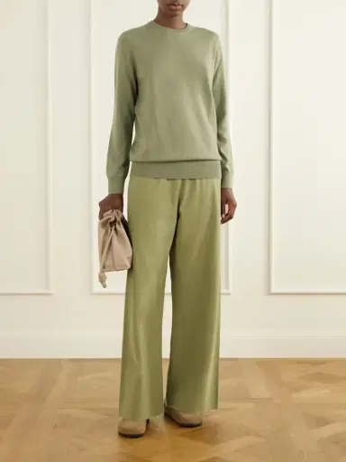 Allude Wool And Cashmere-blend Sweater | Thumbnail 2