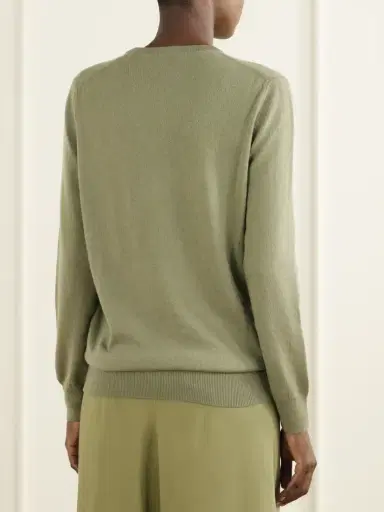 Allude Wool And Cashmere-blend Sweater | Thumbnail 3