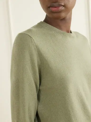 Allude Wool And Cashmere-blend Sweater | Thumbnail 4