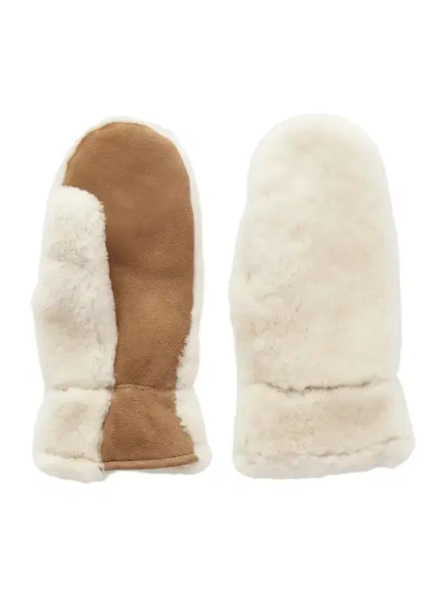 Yves Salomon Shearling-trimmed Suede Gloves