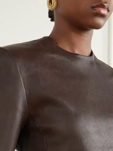 STOULS Valadon Leather T-shirt | Thumbnail 4
