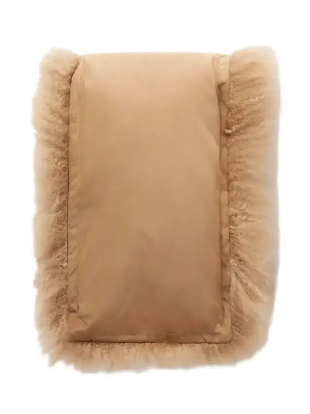 Yves Salomon Leather And Shealing Scarf