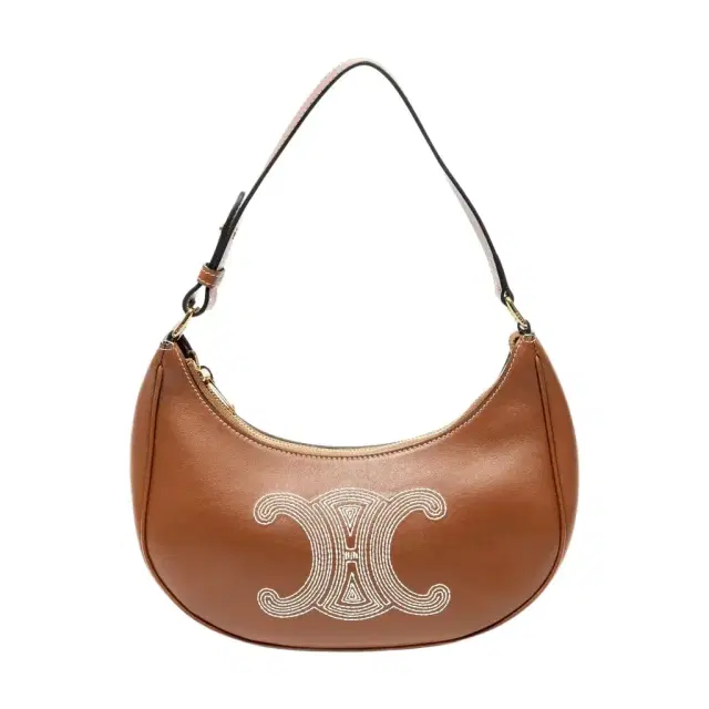 Celine Celine Ava Brown Calf Leather Hobo Bag by The Solist