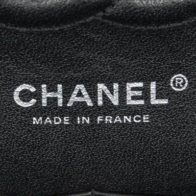 Chanel Chanel Classic Black Calf Leather Double Flap Bag by The Solist | Thumbnail 10