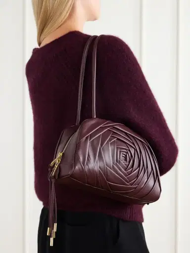Roger Vivier Roseline Leather Shoulder Bag | Thumbnail 2 Roger Vivier Roseline Leather Shoulder Bag | Thumbnail 2