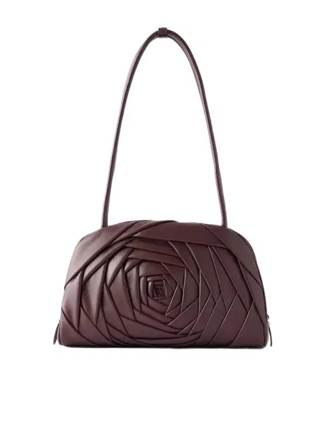 Roger Vivier Roseline Leather Shoulder Bag