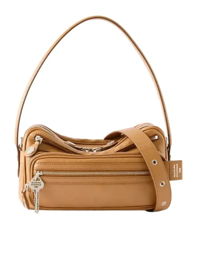 Acne Studios Camero Party Logo-embossed Leather Shoulder Bag