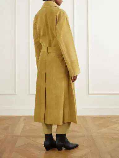 STOULS Wyatt Belted Corduroy Suede Coat | Thumbnail 3 STOULS Wyatt Belted Corduroy Suede Coat | Thumbnail 3